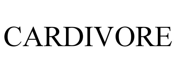 Trademark Logo CARDIVORE