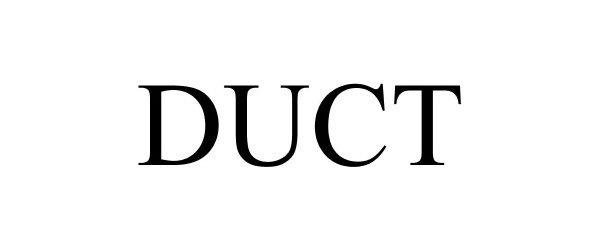 Trademark Logo DUCT