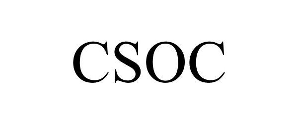 Trademark Logo CSOC