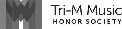 Trademark Logo MMM TRI-M MUSIC HONOR SOCIETY
