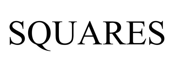 Trademark Logo SQUARES