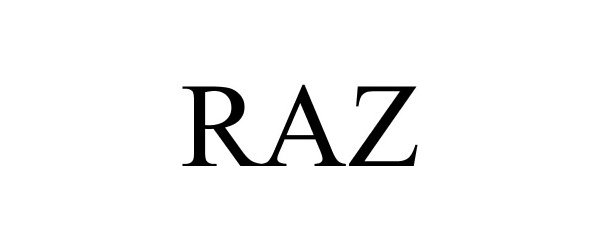 Trademark Logo RAZ