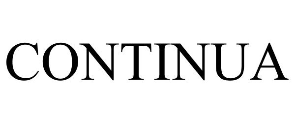 Trademark Logo CONTINUA