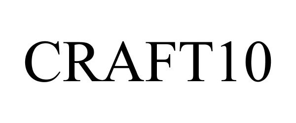 Trademark Logo CRAFT10