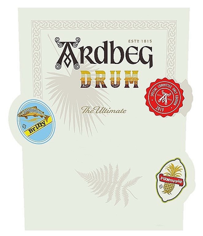  ESTD 1815 ARDBEG DRUM THE ULTIMATE BRINY SPECIAL COMMITTEE ONLY EDITION 2019 PINEAPPLE