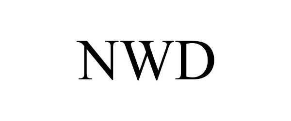 Trademark Logo NWD