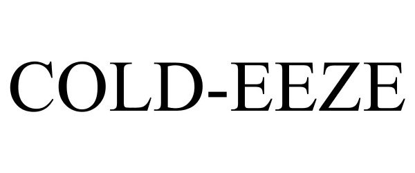 Trademark Logo COLD-EEZE