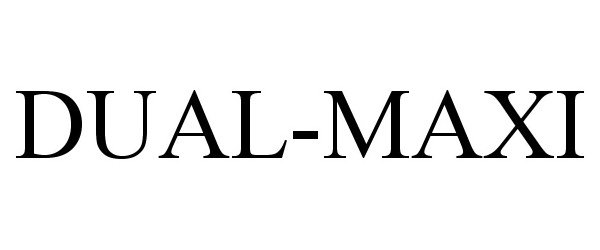 Trademark Logo DUAL-MAXI