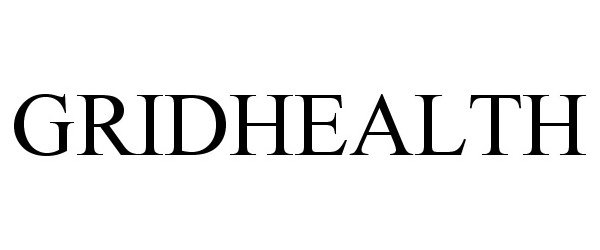 Trademark Logo GRIDHEALTH