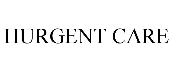 Trademark Logo HURGENT CARE
