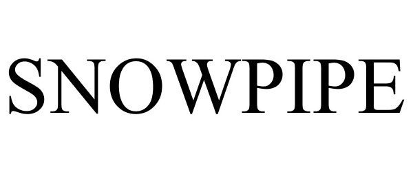 Trademark Logo SNOWPIPE