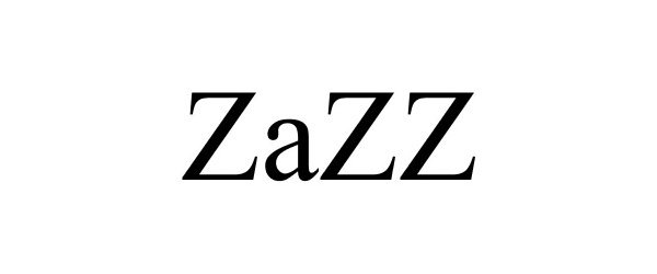 Trademark Logo ZAZZ