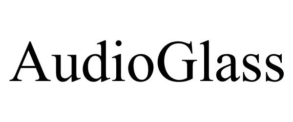 Trademark Logo AUDIOGLASS