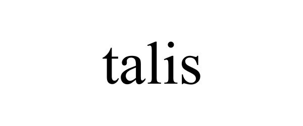 Trademark Logo TALIS