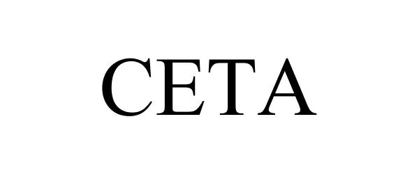 Trademark Logo CETA