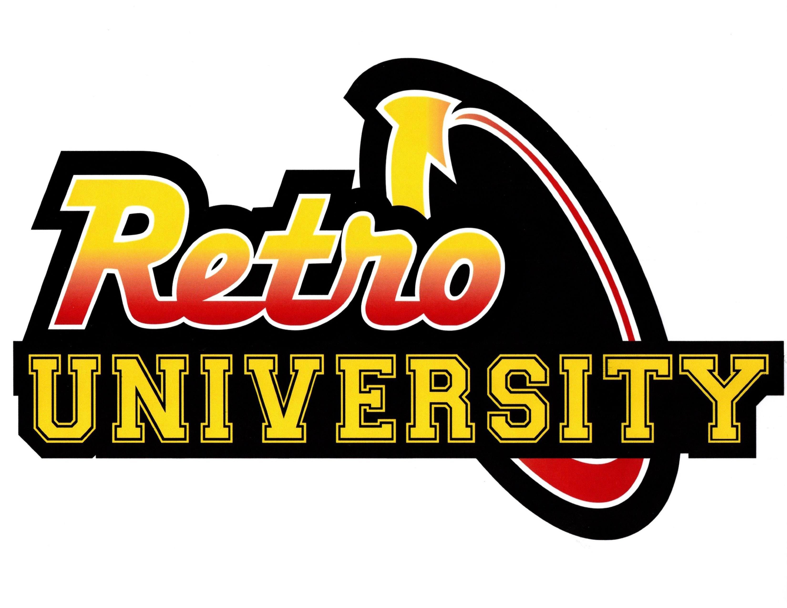 Trademark Logo RETRO UNIVERSITY