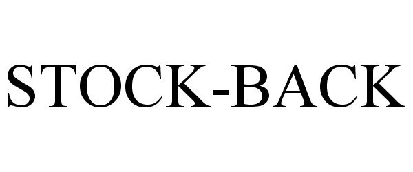  STOCK-BACK