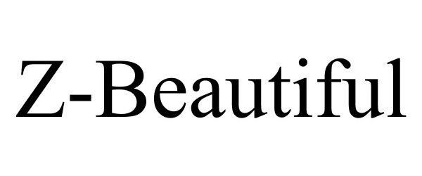 Trademark Logo Z-BEAUTIFUL