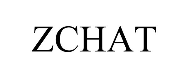 Trademark Logo ZCHAT