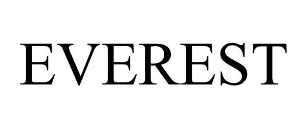 Trademark Logo EVEREST
