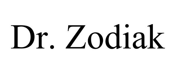 Trademark Logo DR. ZODIAK