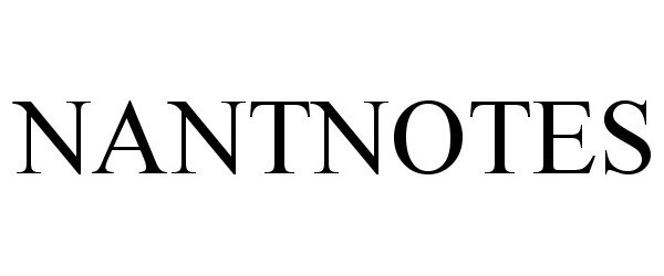 NANTNOTES