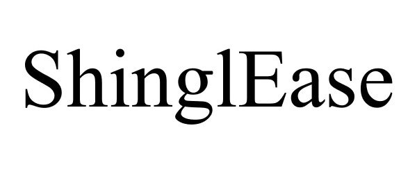 Trademark Logo SHINGLEASE