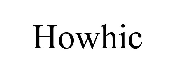 Trademark Logo HOWHIC