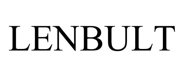 Trademark Logo LENBULT