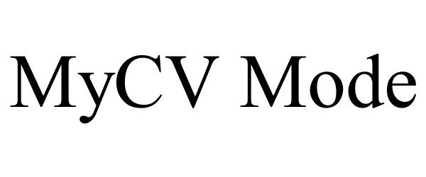  MYCV MODE