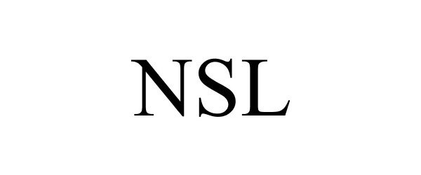 Trademark Logo NSL