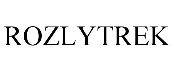 Trademark Logo ROZLYTREK
