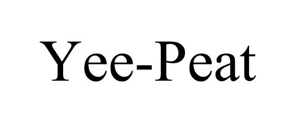 Trademark Logo YEE-PEAT