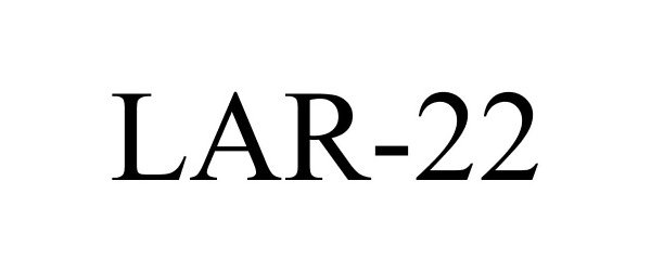Trademark Logo LAR-22