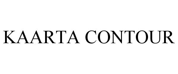 Trademark Logo KAARTA CONTOUR