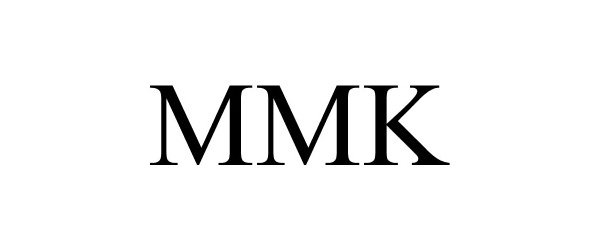 Trademark Logo MMK