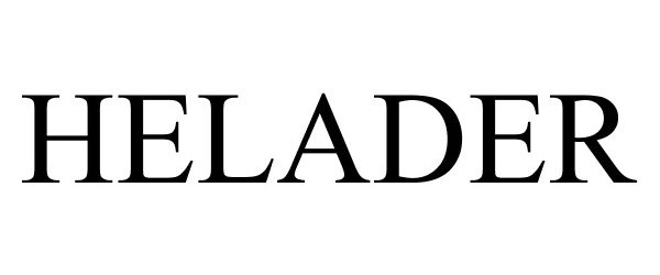 Trademark Logo HELADER