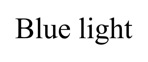 Trademark Logo BLUE LIGHT