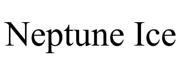 Trademark Logo NEPTUNE ICE