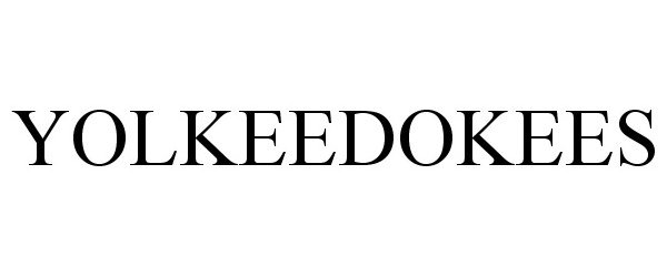 Trademark Logo YOLKEEDOKEES