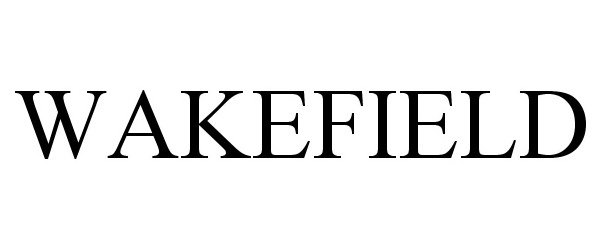 Trademark Logo WAKEFIELD