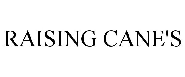 Trademark Logo RAISING CANE'S