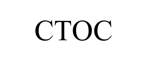 Trademark Logo CTOC