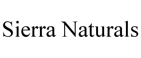  SIERRA NATURALS