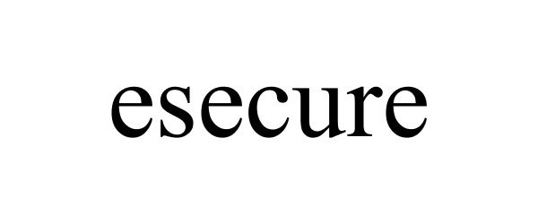 Trademark Logo ESECURE