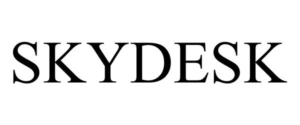 Trademark Logo SKYDESK