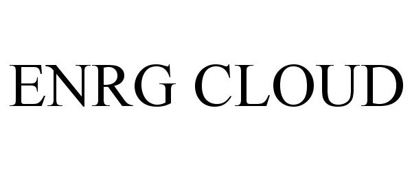 Trademark Logo ENRG CLOUD