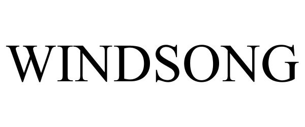 Trademark Logo WINDSONG