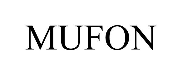 Trademark Logo MUFON