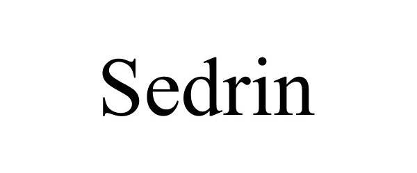 Trademark Logo SEDRIN